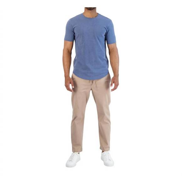 Goodlife | Shirts | New Goodlife Sunfaded Slub Cropped Crew Top In Navy ...